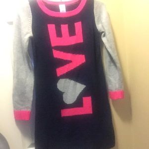 Girls Gymboree sweater dress